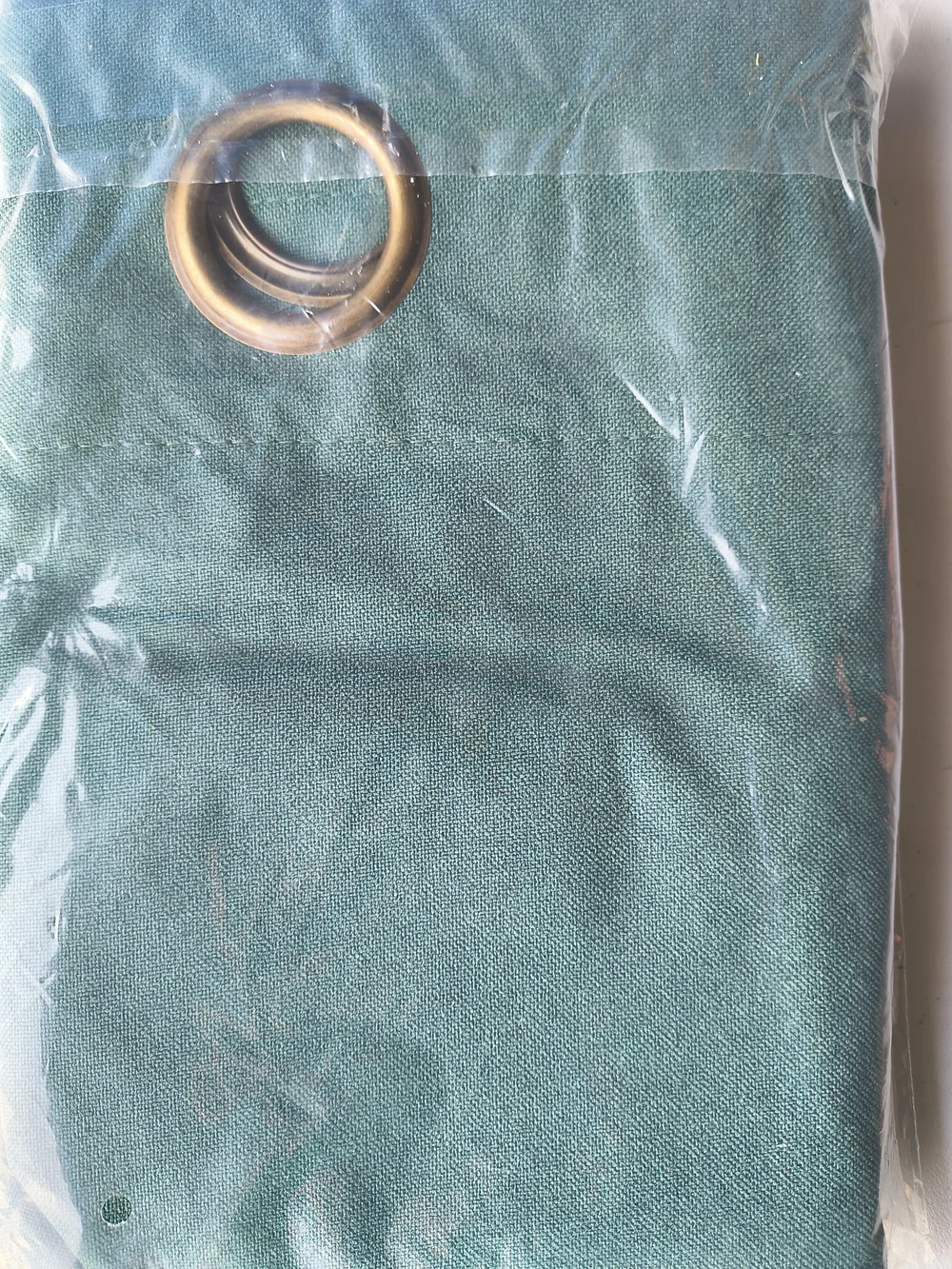 Hunter Green Polyester Blackout Curtain